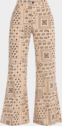 Alix of Bohemia Bunny Flare Jeans