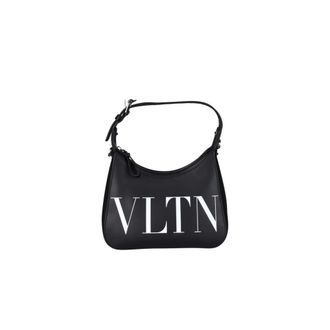 Valentino Pre-owned Hobo Tas - Dames - Pre-owned - Zwart - Maat: ONE Size Leer