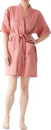 Salua Summer Day Robe In Light Pink