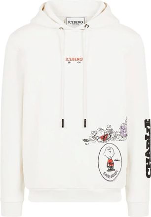 Iceberg Hoodie met logodetail - Beige