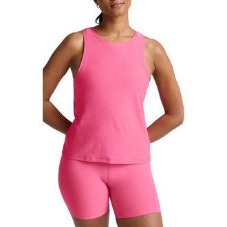 Beyond Yoga Featherweight Rebalance Tank in Luscious Pink Heather at Nordstrom, Size X-Large