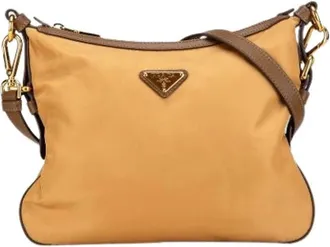 Prada Pre-owned Cross Body Bags, female, Brown, Size: ONE SIZE Pre-owned Vintage Crossbody Bag