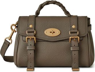 Mulberry mini Alexa leather tote bag - women - Calf Leather - OS - Green