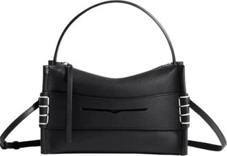 J.W.Anderson Kleine Loafer Tas - Dames - Handtassen - Zwart - ONE Size - Leer - Tassen