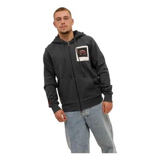 Iceberg Hoodies & sweatvesten, Heren, Grijs, L, Katoen, 5C Felpa E020 Vest