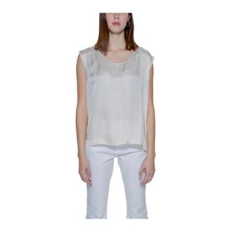 Street One Dames, Tops, Wit, Maat: XL Viscose