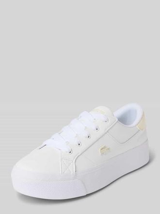 Lacoste Sneaker aus Leder-Mix Modell ZIANE in Weiss, Gr&ouml;&szlig;e 36