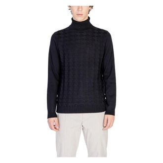 Antony Morato Truien & Vesten, Heren, Zwart, S, Katoen, Jacquard 3D Katoen Wolmix Garen