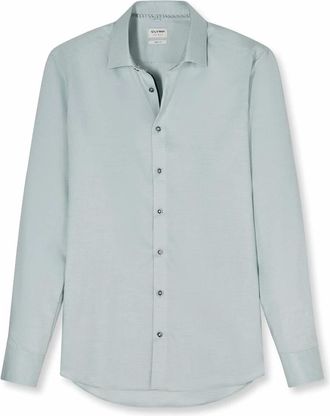 Olymp Olymp - Level Five 24/Seven overhemd - Heren - Overhemden - Groen - Maat: 3XL Katoen