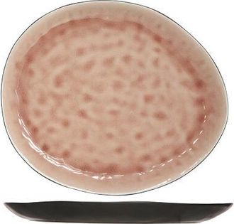 Cosy & Trendy Ovaler Speiseteller Laguna Old Rose 27 x 23 cm