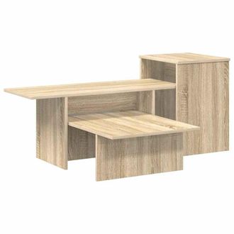 vidaXL Mesa Consola Roble Sonoma 91,5 X 35 X 38,5 Cm Vidaxl