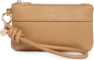 Nanette Lepore 3-Piece Wristlet Set in Brown Sugar - Brown Gingham at Nordstrom Rack