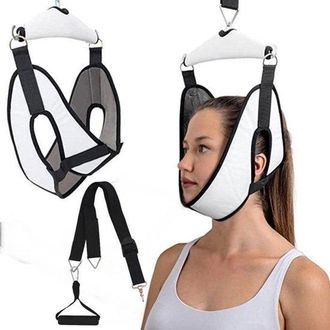 OEM Dispositivo De Tracci&oacute;n Cervical - Aparato De Tracci&oacute;n Cervical - Aliviador De Tensi&oacute;n Cervical De Doble Trinquete - Port&aacute;til