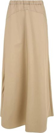 Aspesi H507 D307 Skirt - Dames - Midirokken - Beige - S - Rokken