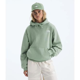 The North Face Evolution Simple Dome Hoodie Women Green Oversized POSH284
