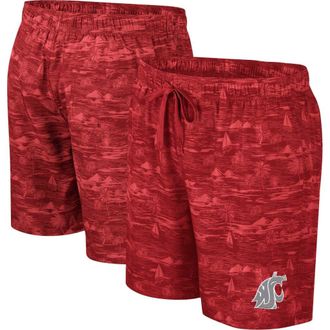 Colosseum Mens Colosseum Crimson Washington State Cougars Ozark Swim Shorts at Nordstrom, Size Large