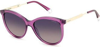 Polaroid PLD 4131/S/X B3V/XW Womens Sunglasses Purple Size 57
