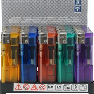 Trade Shop Trade Shop - Clase Acceso De La Accensi&oacute;n Electronica 50 Pezzi Colorties