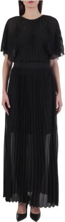 Karl Lagerfeld Maxi Kleedjes - Dames - Maxi kleedjes - Zwart - XS - Kleedjes