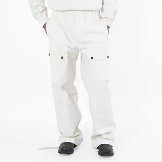 Ferragamo Ferragamo Drawstring Linen Trouser