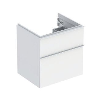 Keramag Keramag - Geberit Icon Mueble Bajo Lavabo, 2 Cajones, 59,2x61,5x47,6 Cm