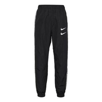 Nike Woven Bundle Feet Casual Sports Long Pants Black CJ4878-010
