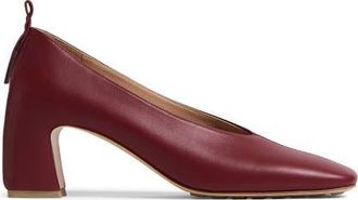 Bottega Veneta Lucy Square Toe Pump in Lava Red at Nordstrom, Size 5.5Us