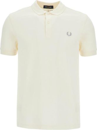 Comme Des Gar&ccedil;ons Polo con stampa lettering - - Tops - Uomo - Bianco - L