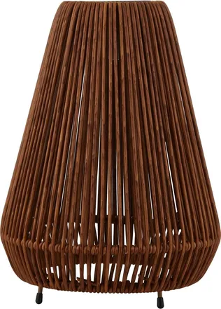 Lindby Lindby - L&aacute;mpara Solar Exterior amaria En Marr&oacute;n De Madera