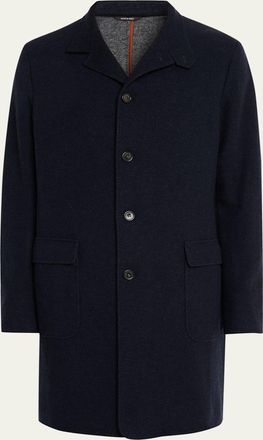 Loro Piana Mens Cashmere Sweater Coat