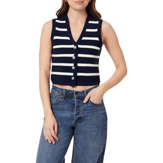 Scotch & Soda Sweater Vest in Maritime Blue/Sugar Swizzle at Nordstrom Rack, Size X-Small