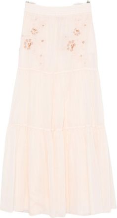 Ermanno Scervino Womens Cotton Long Skirt