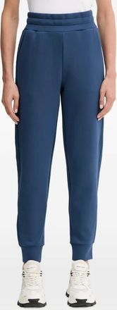 Guess Co New Victoire logo-band track pants - women - Polyester/Viscose/Elastane - M - Blue