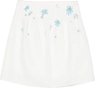 Shushu/Tong Sequin-embellished Mini Skirt