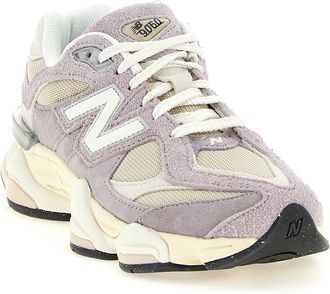 New Balance Suede & Mesh Sneakers - Purple