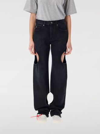 Off-white Jeans OFF-WHITE Woman color Black