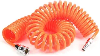 OEM Manguera De Aire De 8 Mm X 5 Mm, Manguera De Aire Retr&aacute;ctil, Manguera Flexible De Pu Para Compresor De Aire, Para Bomba De Compresor De Aire, 9 M, Roj