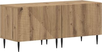 vidaXL Mueble De Tv Roble Artisan Madera De Ingenier&iacute;a Vidaxl