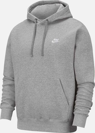 Nike Unisex Adult Sportswear Club Hoodie - Grey - Size: 18/16/42