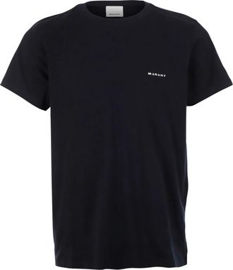 Isabel Marant Zafferh T-shirt - Heren - T-shirts - Zwart - S - Katoen - Tops