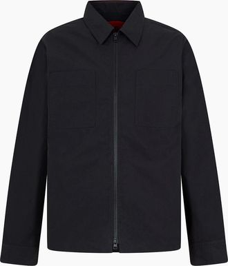 HUGO BOSS Mens Mens Evalom 10246344 01 Oxford Shirt - Black - Size: 42/Regular