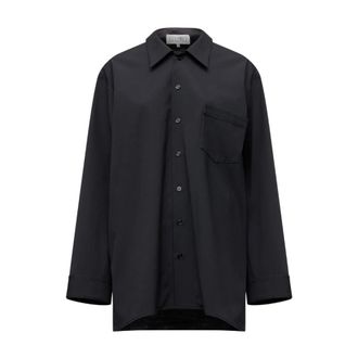 Maison Margiela Dames, Jurken, Zwart, Maat: XS Katoen