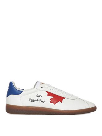 Dsquared2 Rebels Leather Sneakers