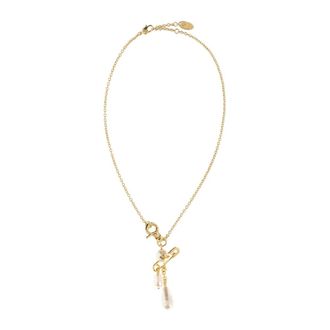 Vivienne Westwood Collana Claude Piccola - - Accessories - Donna - Beige - ONE SIZE
