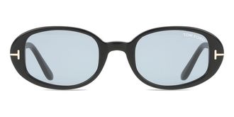 Tom Ford FT1364 IGGY 01A Womens Sunglasses Black Size 49