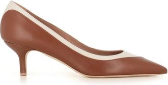 Malone Souliers Emmanuelle 45-2 Pump - Dames - Pumps - Bruin - 39 EU - Leer - Schoenen