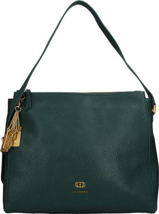 La Carrie Screaming Bell Bag - Dames - Schoudertassen - Groen - ONE Size - Leer - Tassen