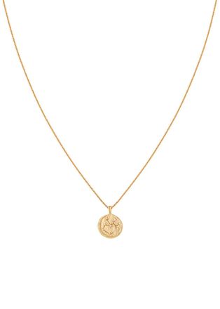 Astrid & Miyu Sagittarius Crystal 18k Gold-plated Pendant Necklace - One Size