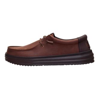 Hey Dude REV Tumbled Leather - - Shoes - Uomo - Marrone - 43 EU