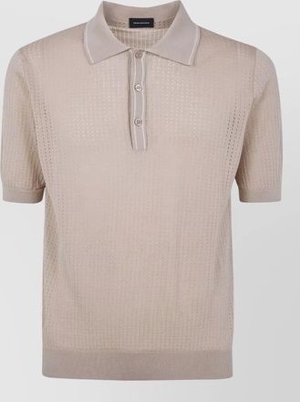 Tagliatore piqu&eacute; polo shirt
